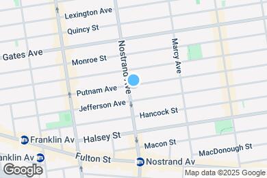 Map image of the property - 272 Putnam Ave