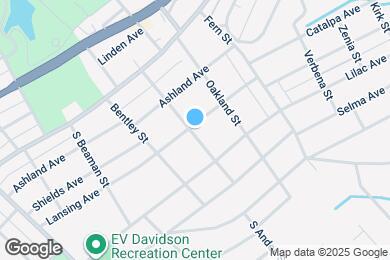Map image of the property - 3502 Lansing Ave