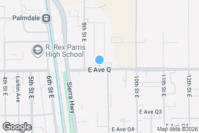 Map image of the property - 835 E Avenue Q