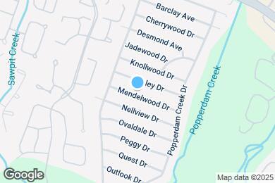 Map image of the property - 7720 Mendelwood Dr