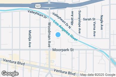 Map image of the property - Sherman Oaks Apartments - Off Market