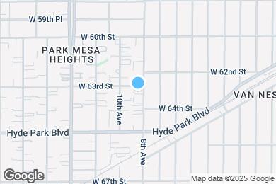 Map image of the property - 6307 - 6311 8th Ave