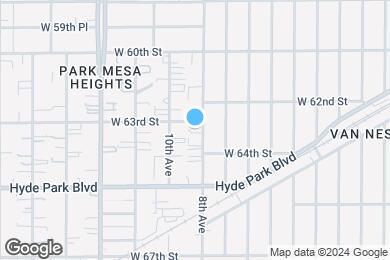 Map image of the property - 6307-6311 8th Ave