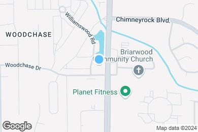 Map image of the property - Woodchase Apartments