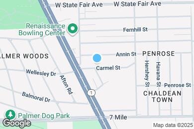 Map image of the property - 1084 Carmel St
