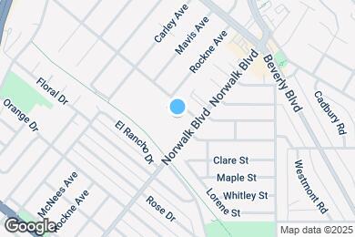 Map image of the property - 10726 Orange Grove Ave