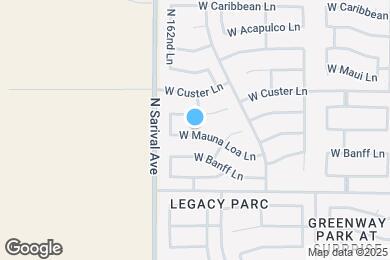 Map image of the property - 16200 W Mauna Loa Ln