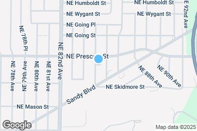 Map image of the property - 4426 NE 85th Ave