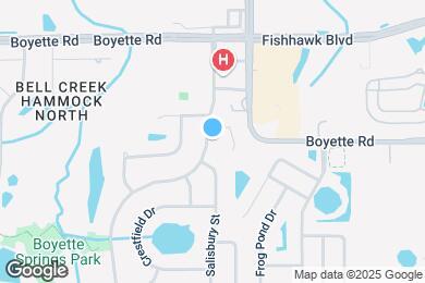 Map image of the property - 10206 Deepbrook Dr