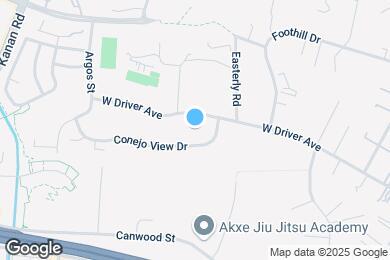 Map image of the property - 28549 Conejo View Dr