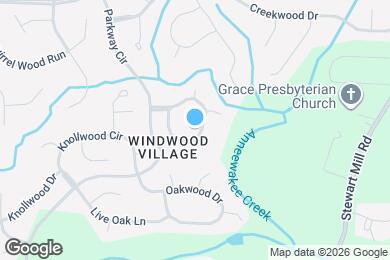 Map image of the property - 6651 Windwood Cir