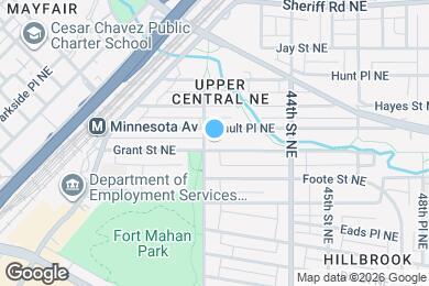 Map image of the property - 4202 Grant St NE