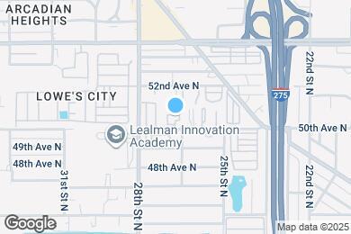 Map image of the property - 2675 50th Ave N