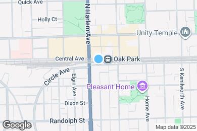 Map image of the property - 1129 South Blvd