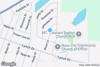 Map image of the property - 715 Rose Ln