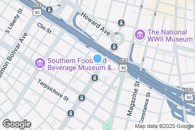 Map image of the property - 1205 Saint Charles Ave