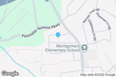 Map image of the property - 1277 Dunwoody Ln NE