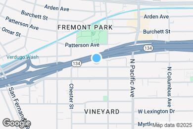 Map image of the property - 621 Pioneer Dr