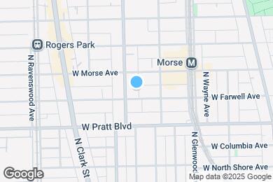 Map image of the property - 1534 W Farwell Ave