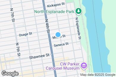 Map image of the property - 307 Miami Ave