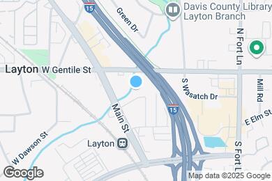 Map image of the property - Layton Station Apartments