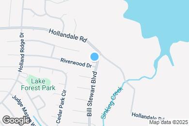Map image of the property - 102 Riverwood Dr