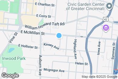Map image of the property - 2487 Paris St