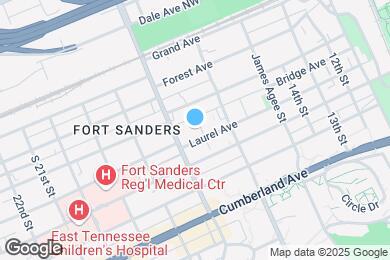 Map image of the property - Barclay House Apartments