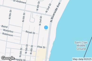 Map image of the property - 575 N Riverside Ave