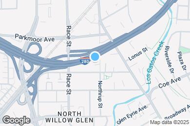 Map image of the property - 727 Northrup St