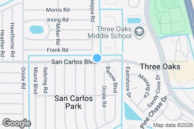 Map image of the property - 9192 San Carlos Blvd