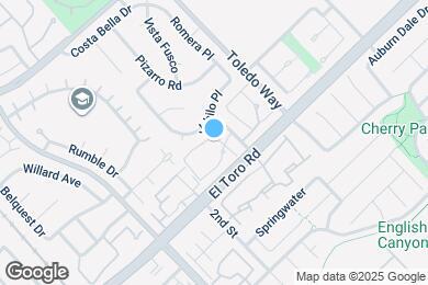 Map image of the property - 25356 Vía Verde