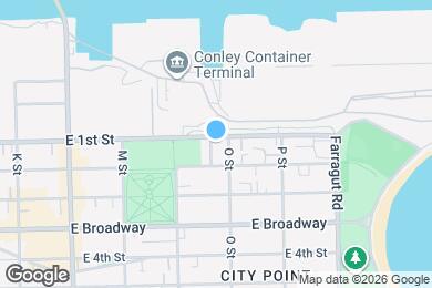 Map image of the property - 859 E 1st St