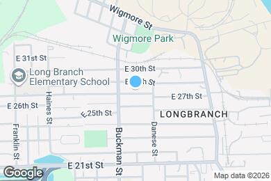 Map image of the property - 1743 E 27th St