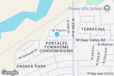 Map image of the property - 3555 W Via Del Sol Dr