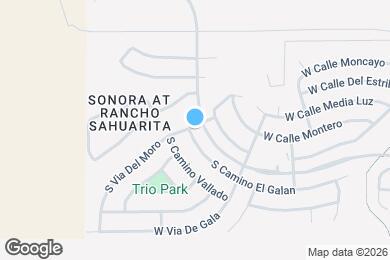 Map image of the property - 14289 S Camino El Galan