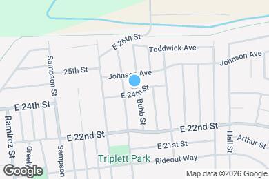 Map image of the property - 619 E 24th St