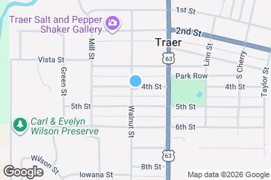 Map image of the property - 501 4th St