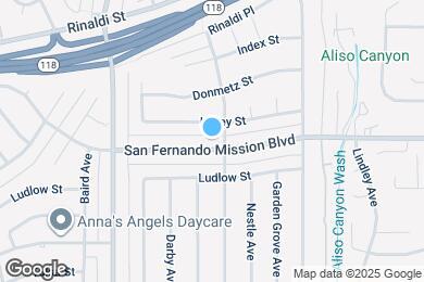 Map image of the property - 18309 San Fernando Mission Blvd