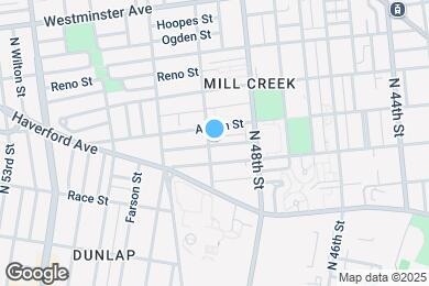 Map image of the property - 721 N 49th St