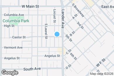 Map image of the property - 418 Locust St