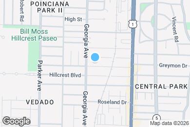 Map image of the property - 611 El Vedado