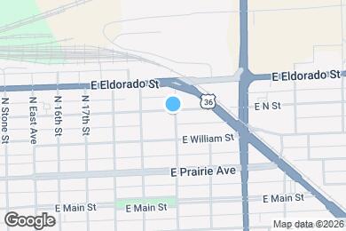 Map image of the property - 1975 E N St