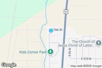Map image of the property - 700 Wasatch Blvd
