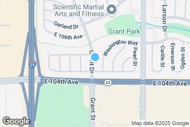 Map image of the property - 10454 Grant Dr