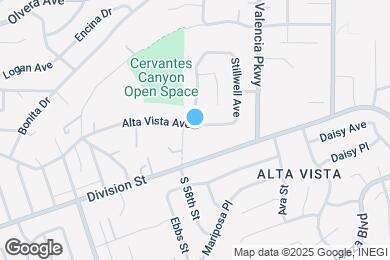 Map image of the property - 5805 Alta Vista Ave