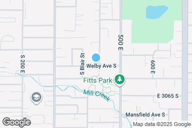 Map image of the property - 2962 S Adams St