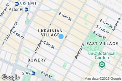 Map image of the property - 105 1st Ave.