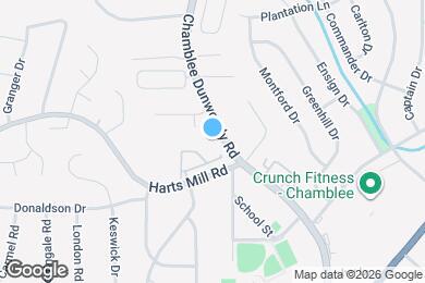 Map image of the property - 3816 Chamblee Dunwoody Rd