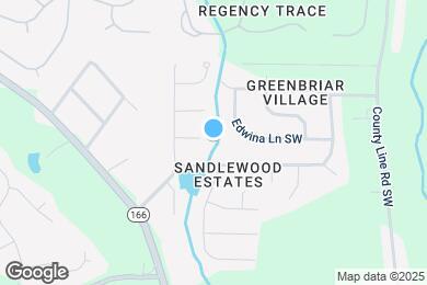 Map image of the property - 2211 Sandridge Pl SW